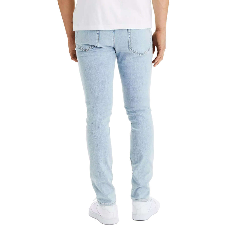 Fashion High-quality Washed Men's Jeans Slim-fit Stretch Men's Jeans. Cotton,Denim,Jeans