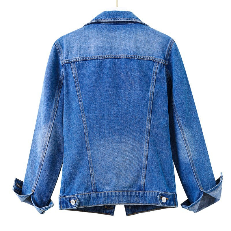 Denim Jacket Women's. Cotton,Denim,Jacket